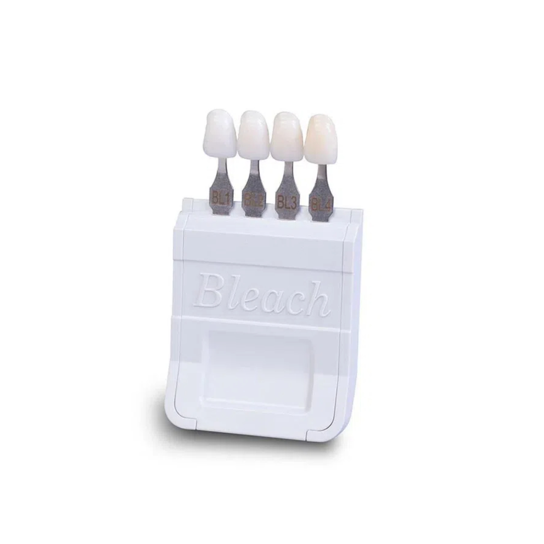 Teeth Whitening Shade Guide - 4가지 색상 치과 표백 쉐이드 가이드