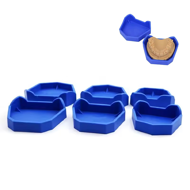 Teeth Whitening Trays - 2/6Pcs 치과 모델 기본 실리콘 석고