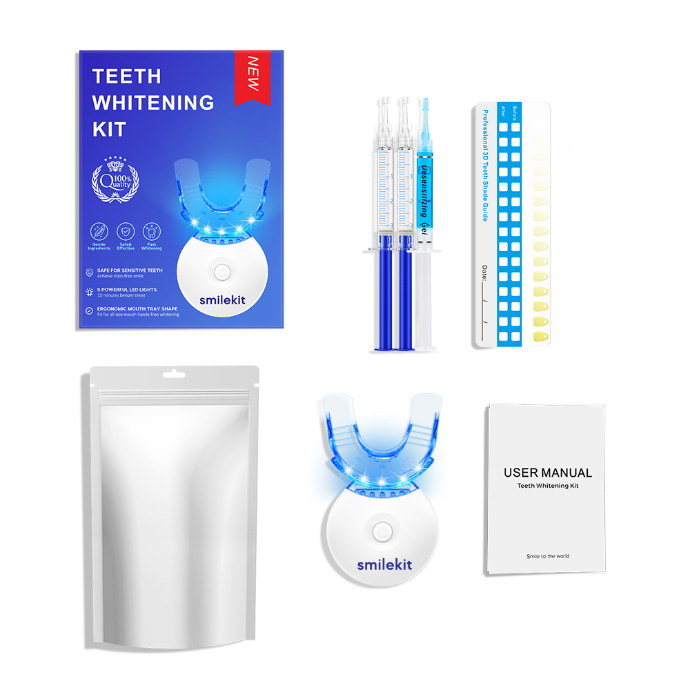 Teeth Whitening From Home - 치아 미백 키트 - 35% 카바마이드