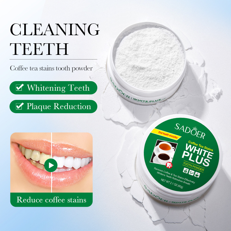Whitening Powder Activated - 대나무 숯 활성탄 미백 치아 미백