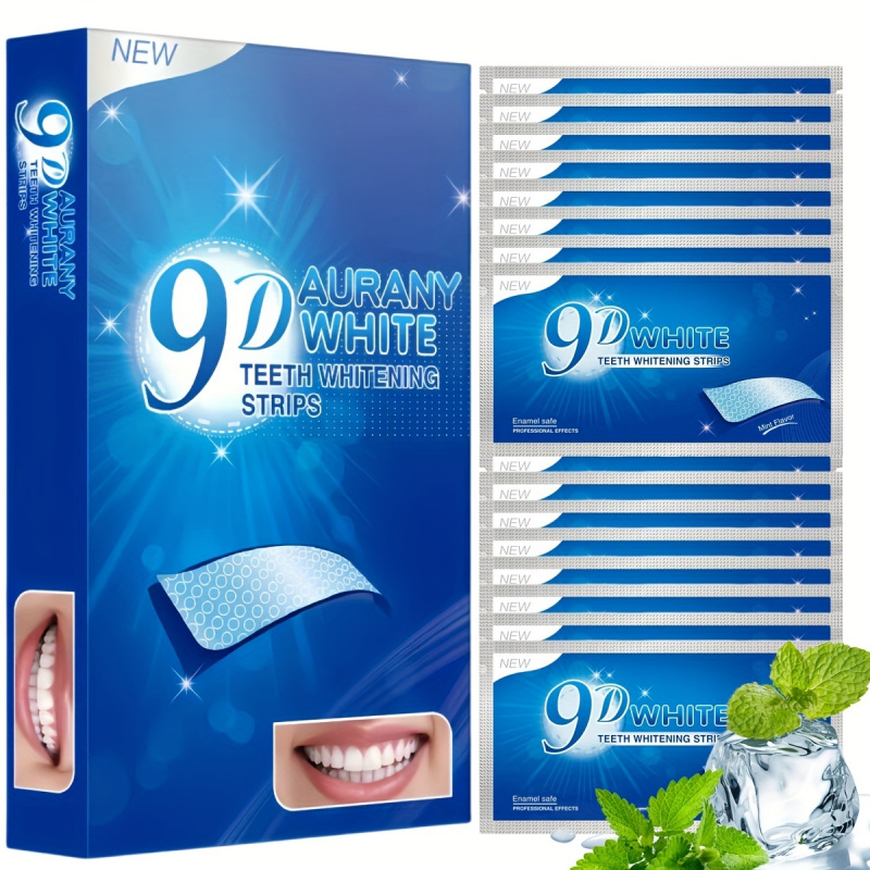 Teeth Whitening From Home - 6% 과산화수소가 함유된 9D Aurany White