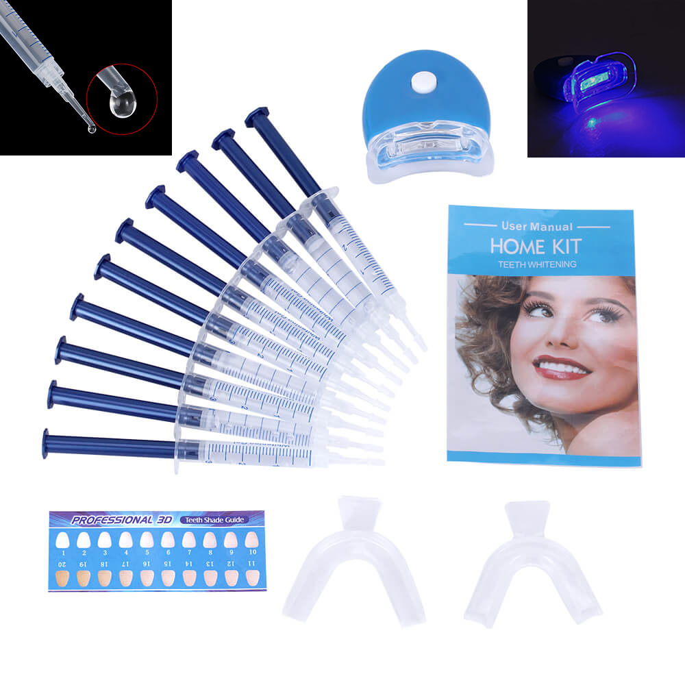 Teeth Whitening From Home - 1 세트 치아 미백 44% 과산화물