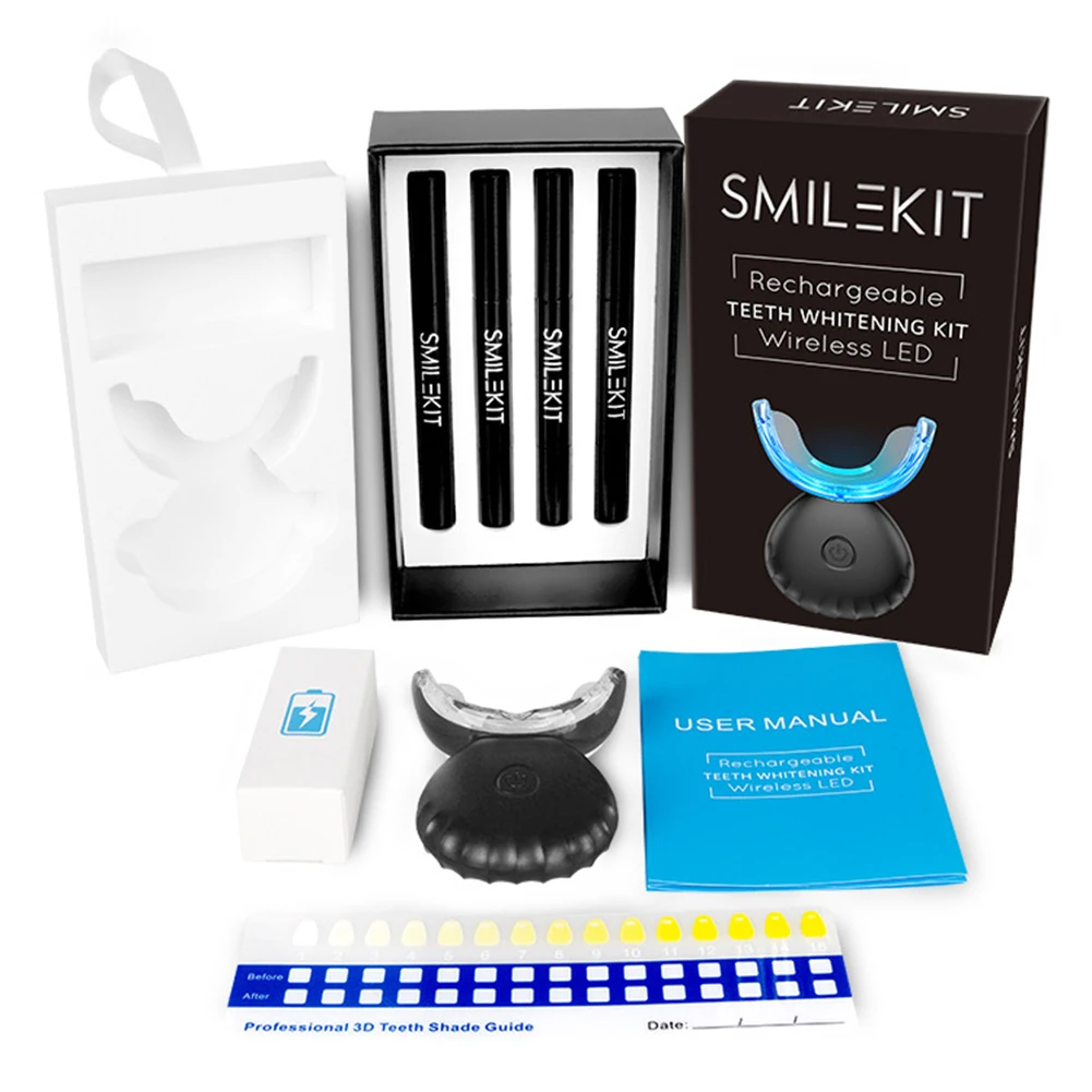 Teeth Whitening From Home - 치과 치아 미백 키트 미니 16