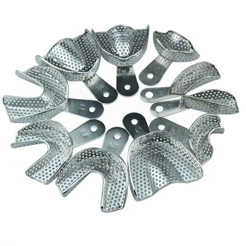 Teeth Whitening Trays - 10개입 치과 기공소 장비 상하악 스테인리스