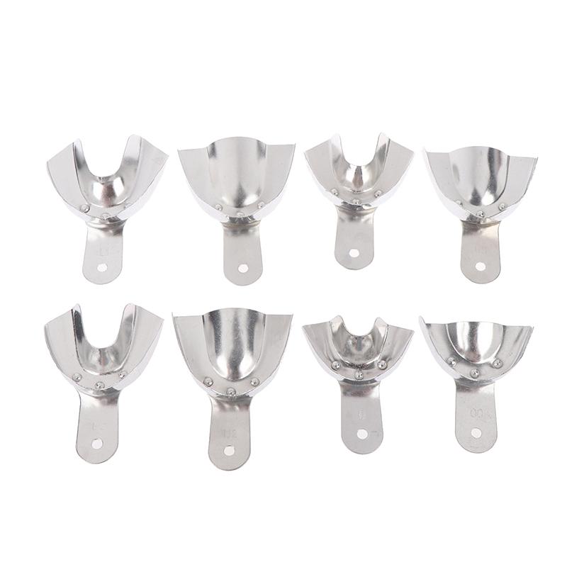 2Pcs 알루미늄 합금 치과 인상 트레이 실험실 장비  - Teeth Whitening Trays 리뷰 및 가격