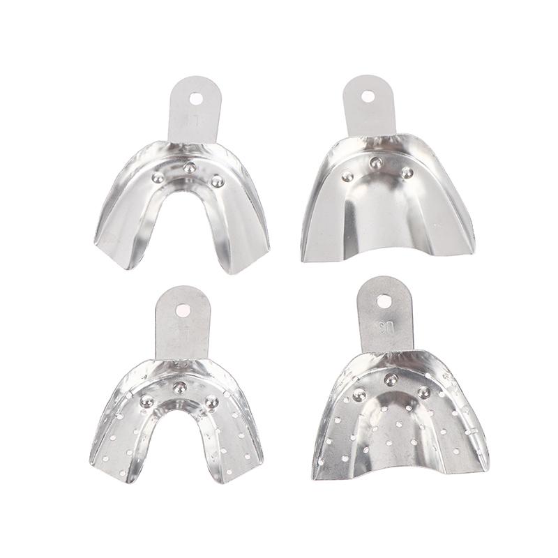 2Pcs 알루미늄 합금 치과 인상 트레이 실험실 장비  - Teeth Whitening Trays 리뷰 및 가격