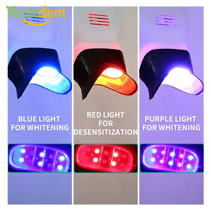 전문 치과용 3색 광 램프 치아 미백기 미백 촉진 장치 - Whitening Teeth Machine 리뷰 및 가격