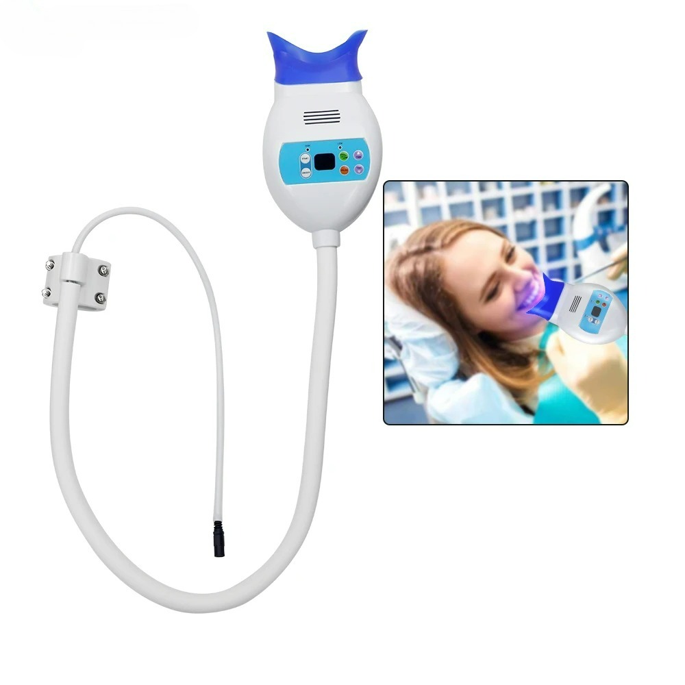 데스크탑 치아 미백 냉광기 8 LED 3색 조절 가능  - Whitening Teeth Machine 리뷰 및 가격
