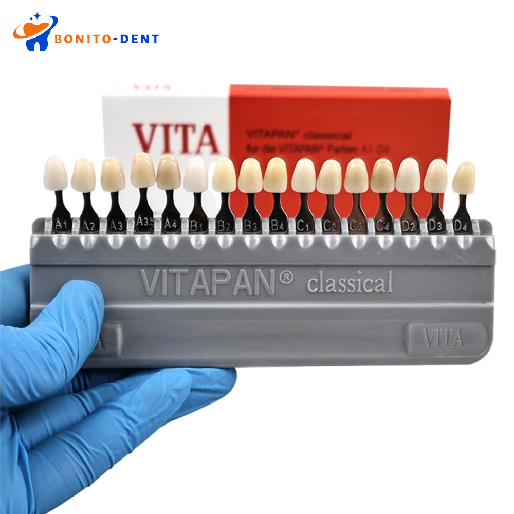 VITA 16 색 치아 쉐이드 가이드 치과 미백 연마  - Teeth Whitening Shade Guide 리뷰 및 가격