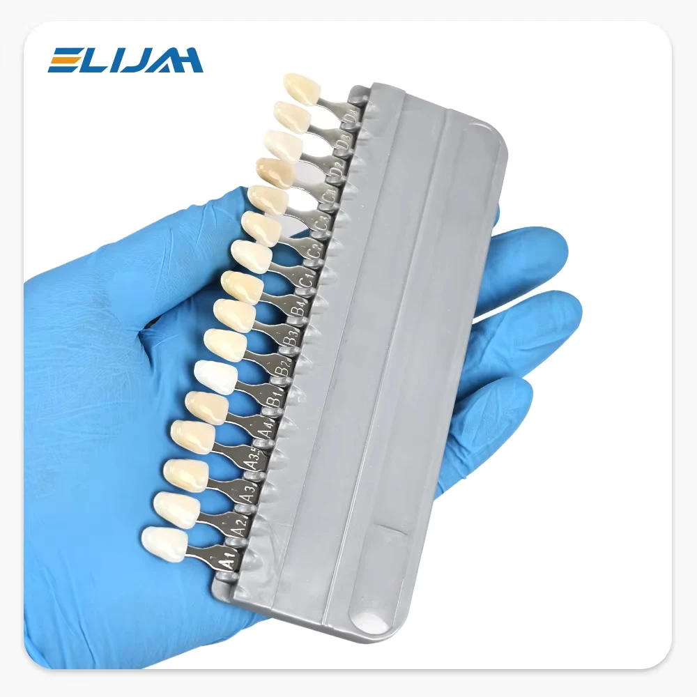 엘리야 마스터 치아 미백 색상표 16색 치아 미백 비교 - Teeth Whitening Shade Guide 리뷰 및 가격