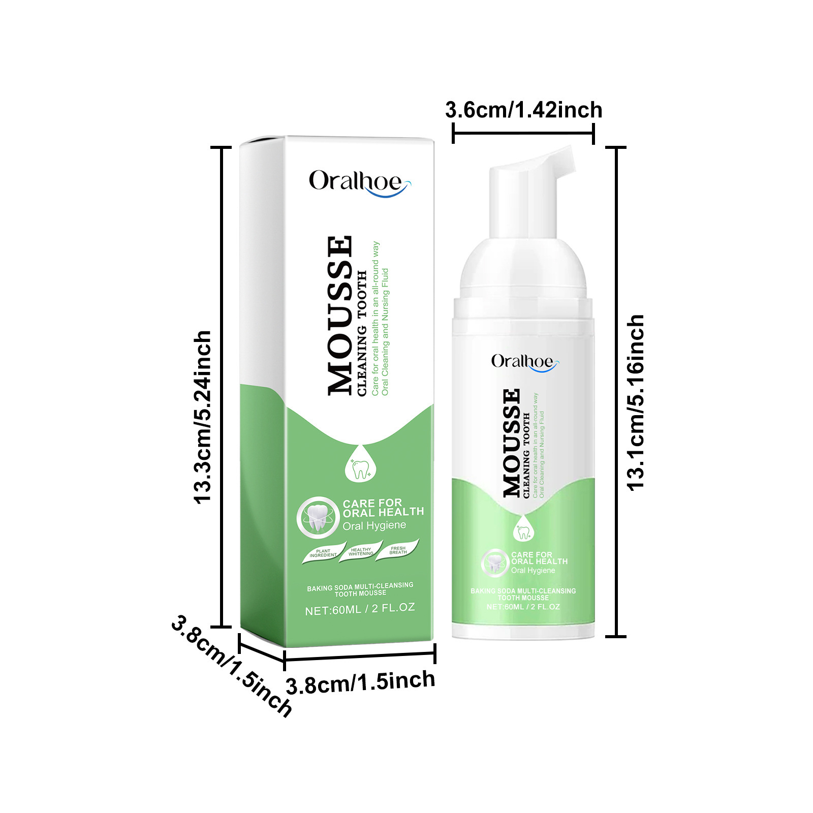 휴대용 여행용 사이즈 미백 폼 무스 치아 표면 딥 클린 - Teeth Whitening Mousse 리뷰 및 가격