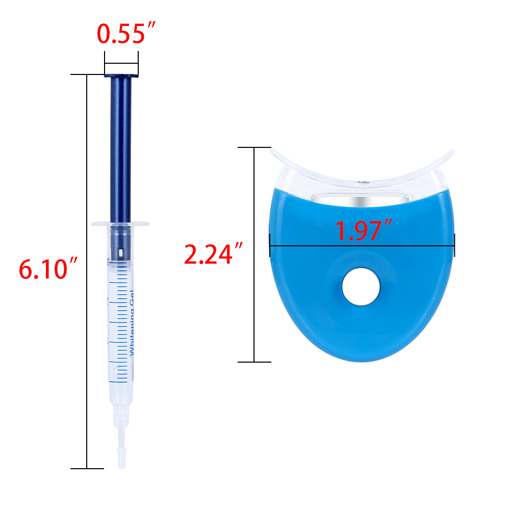 1 세트 치아 미백 44% 과산화물 치과 표백 시스템  - Teeth Whitening From Home 리뷰 및 가격
