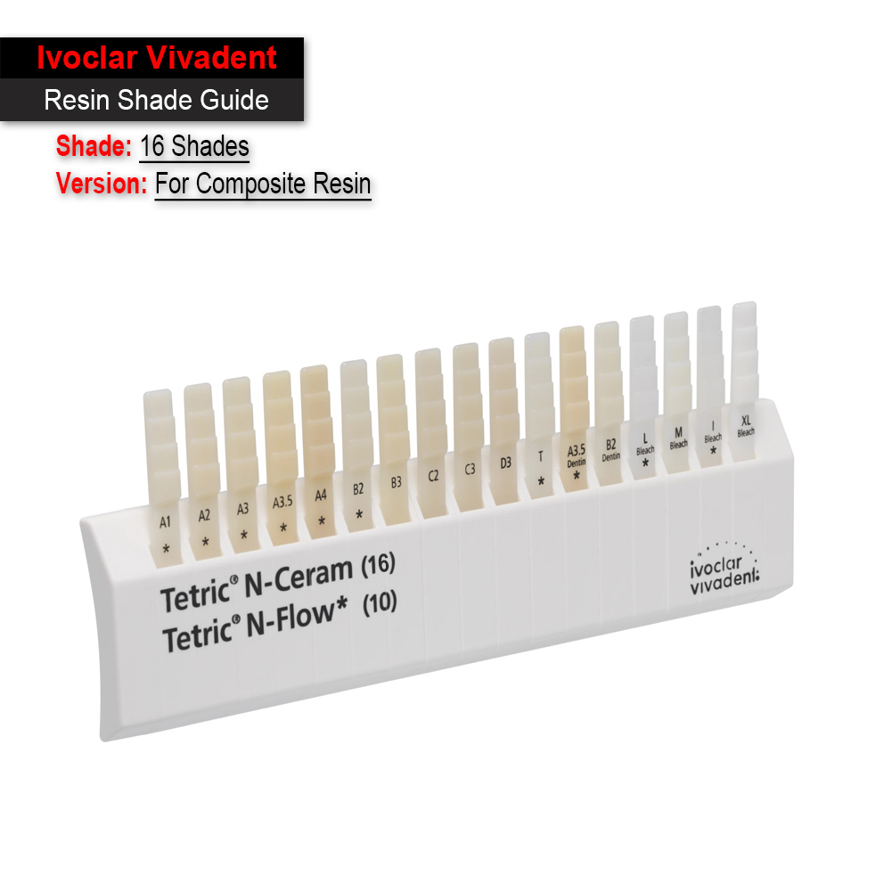 이보클라 치과 색상표 크라운 복원 표백 비교기 도자기  - Teeth Whitening Shade Guide 리뷰 및 가격