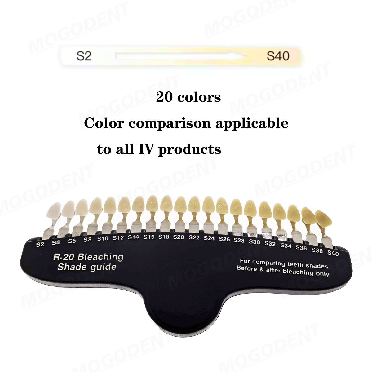 3D 마스터 치아 미백 비교 가이드 색도계 치아 플레이 - Teeth Whitening Shade Guide 리뷰 및 가격
