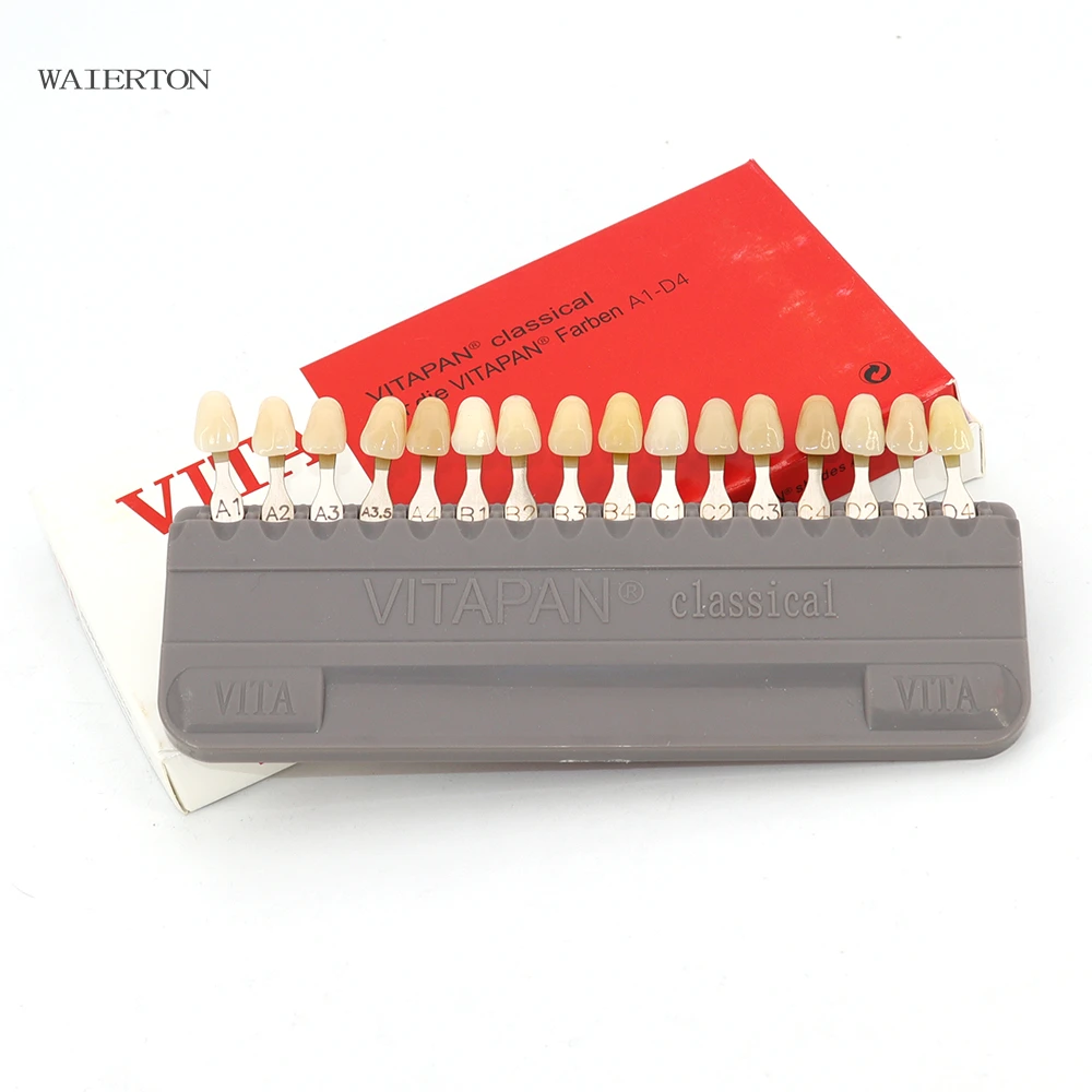 16색 치아 미백 도자기 16색 색상 가이드 3D 치아 - Teeth Whitening Shade Guide 리뷰 및 가격