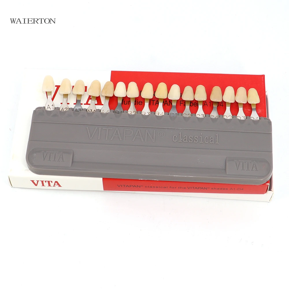 16색 치아 미백 도자기 16색 색상 가이드 3D 치아 - Teeth Whitening Shade Guide 리뷰 및 가격