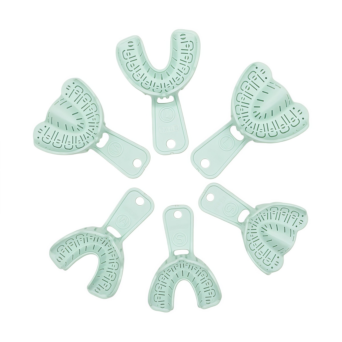 6개입 치과 임플란트 트레이 그린 풀 마우스 인상 트레 - Teeth Whitening Trays 리뷰 및 가격