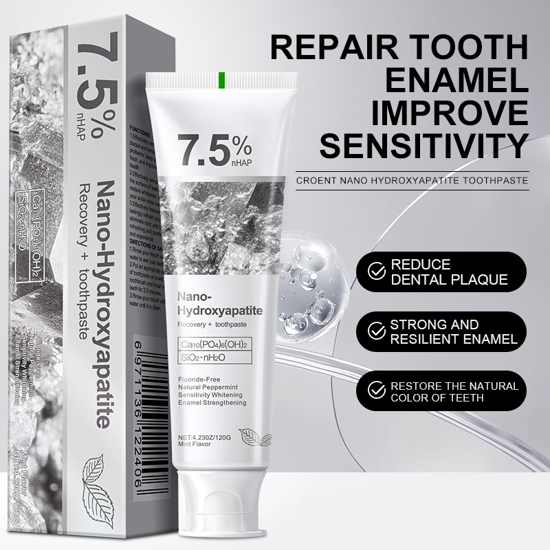 1/3/5pcs 하이드록시아파타이트 치약, 젠틀 민트, - Teeth Whitening Mousse 리뷰 및 가격