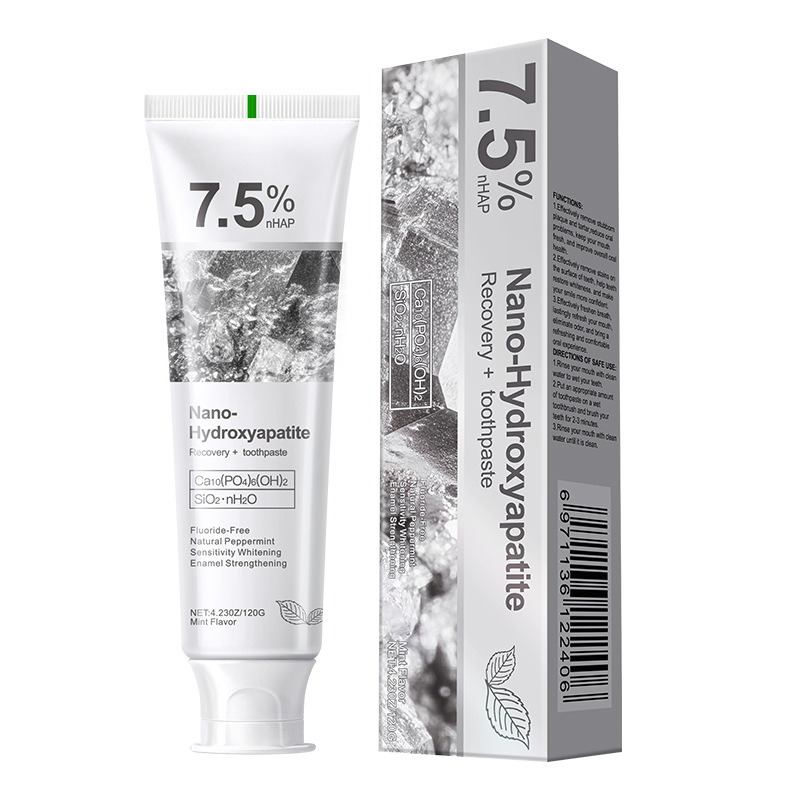 1/3/5pcs 하이드록시아파타이트 치약, 젠틀 민트, - Teeth Whitening Mousse 리뷰 및 가격