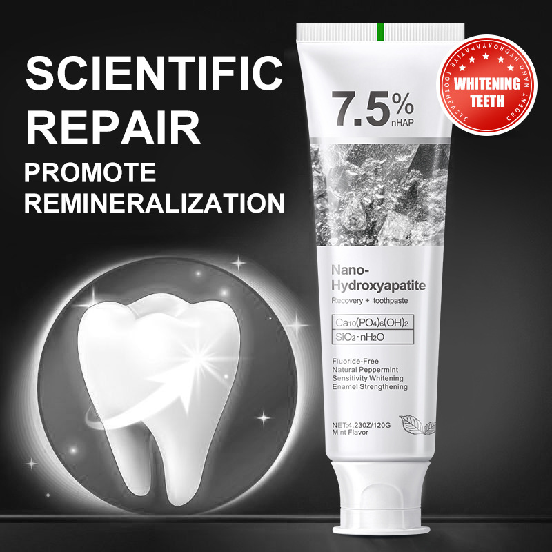 1/3/5pcs 하이드록시아파타이트 치약, 젠틀 민트, - Teeth Whitening Mousse 리뷰 및 가격