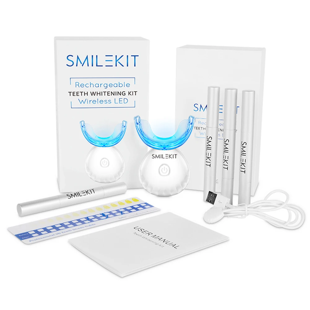 치과 치아 미백 키트 미니 16 LED 콜드 라이트 3 - Teeth Whitening From Home 리뷰 및 가격