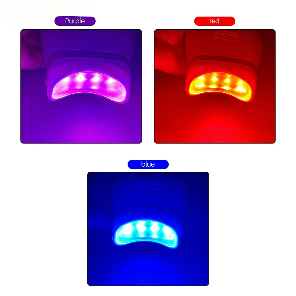 조절 가능한 3색 LED 치아 미백 촉진기 치과용 냉광 - Whitening Teeth Machine 리뷰 및 가격