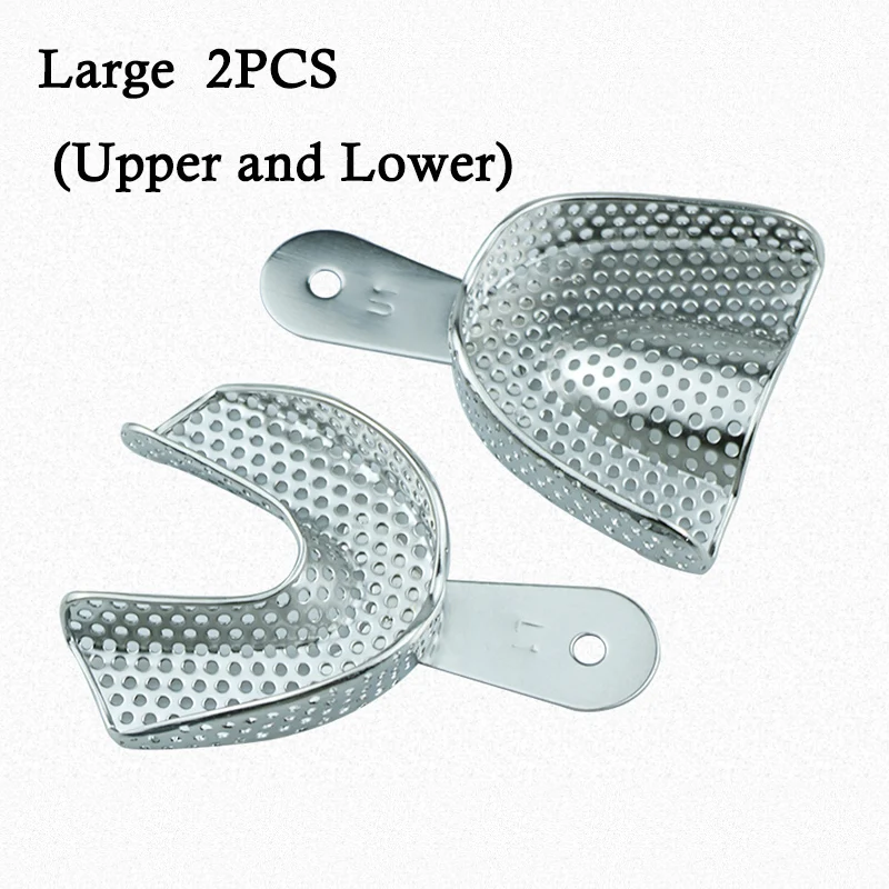 10개입 치과 기공소 장비 상하악 스테인리스 스틸 인상 - Teeth Whitening Trays 리뷰 및 가격