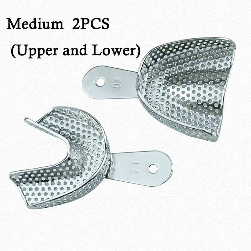 10개입 치과 기공소 장비 상하악 스테인리스 스틸 인상 - Teeth Whitening Trays 리뷰 및 가격