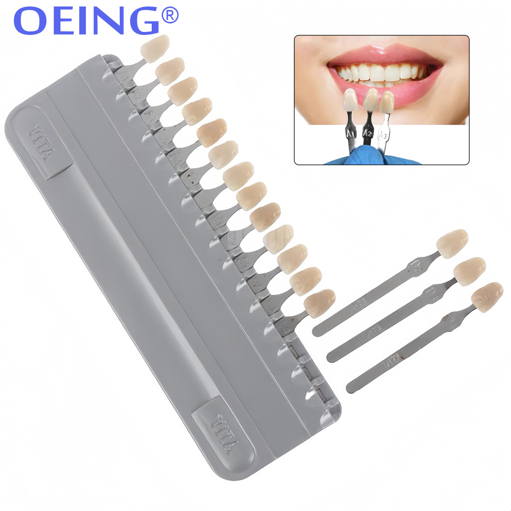 29/16 색상 치아 색상표 세라믹 비타판 치아 모델  - Teeth Whitening Shade Guide 리뷰 및 가격