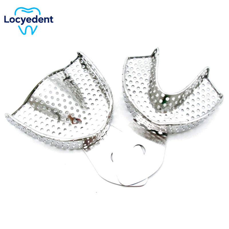 10 개/대 치과 인상 트레이 스테인레스 스틸 상부 및 - Teeth Whitening Trays 리뷰 및 가격