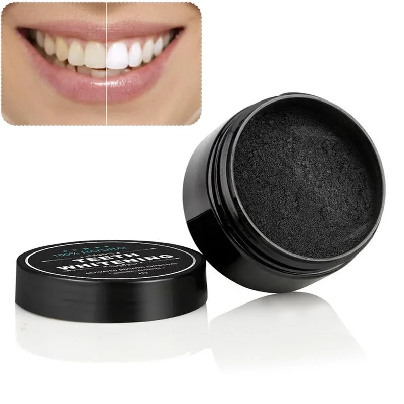 식품 등급 치아 분말 숯 치아 미백 제품 활성탄으로 치 - Whitening Powder Activated 리뷰 및 가격
